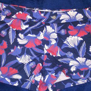 J. Crew floral patterned shorts sz 2 VGC